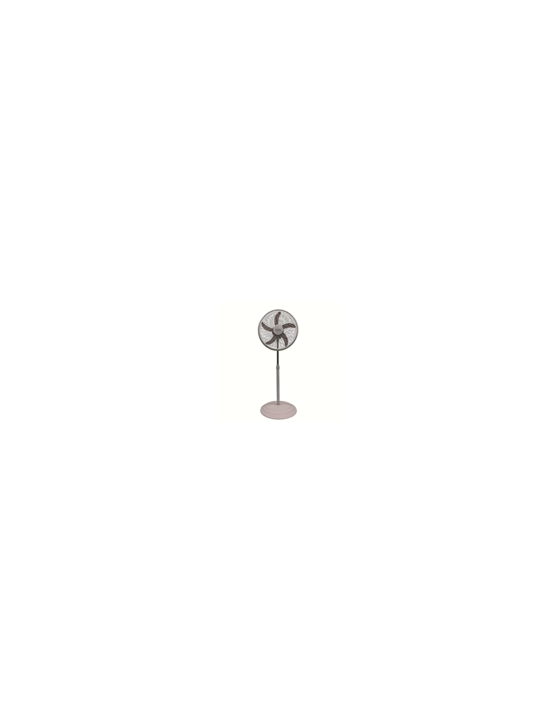 VENTILATORE PIANTANA 5 PALE 50CM 75W SABBIA