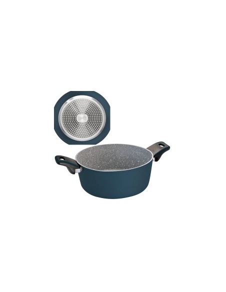 EVOTEK CASSERUOLA 2M 24CM ANTIADERENTE INDUZIONE