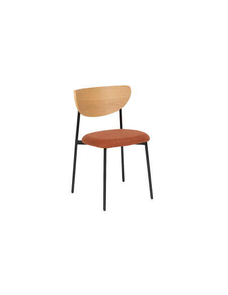 SEDIA 207303D JAISA SEDUTA AMBRA 50X50X81CM