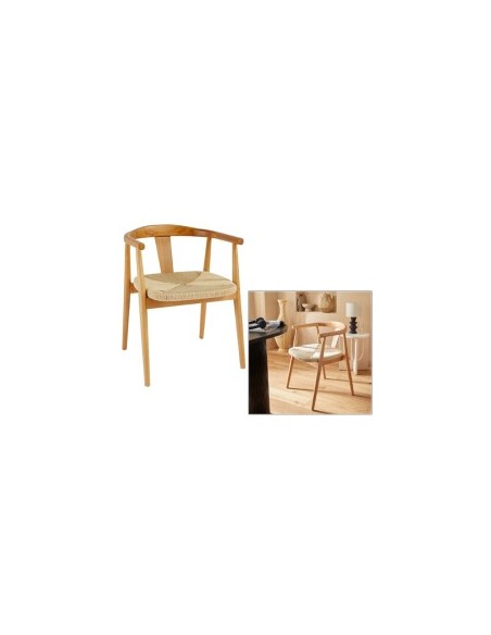 POLTRONA 207335A YAMATO LEGNO NATURALE