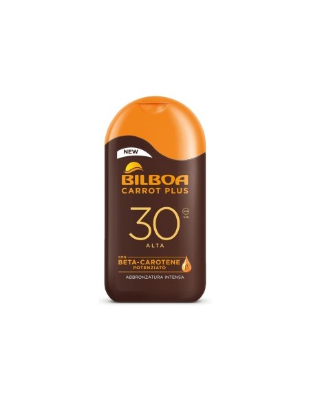 ilboa - Latte Solare Protettivo Viso e Corpo SPF 30 con Vitamina C - Ideale per Pelli Sensibili - Flacone da 200 ml