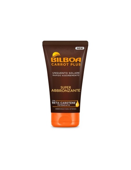 Bilboa Carrot Plus, con Betacarotene e Oli Vegetali per una Abbronzatura Intensa e Duratura, 150 ml
