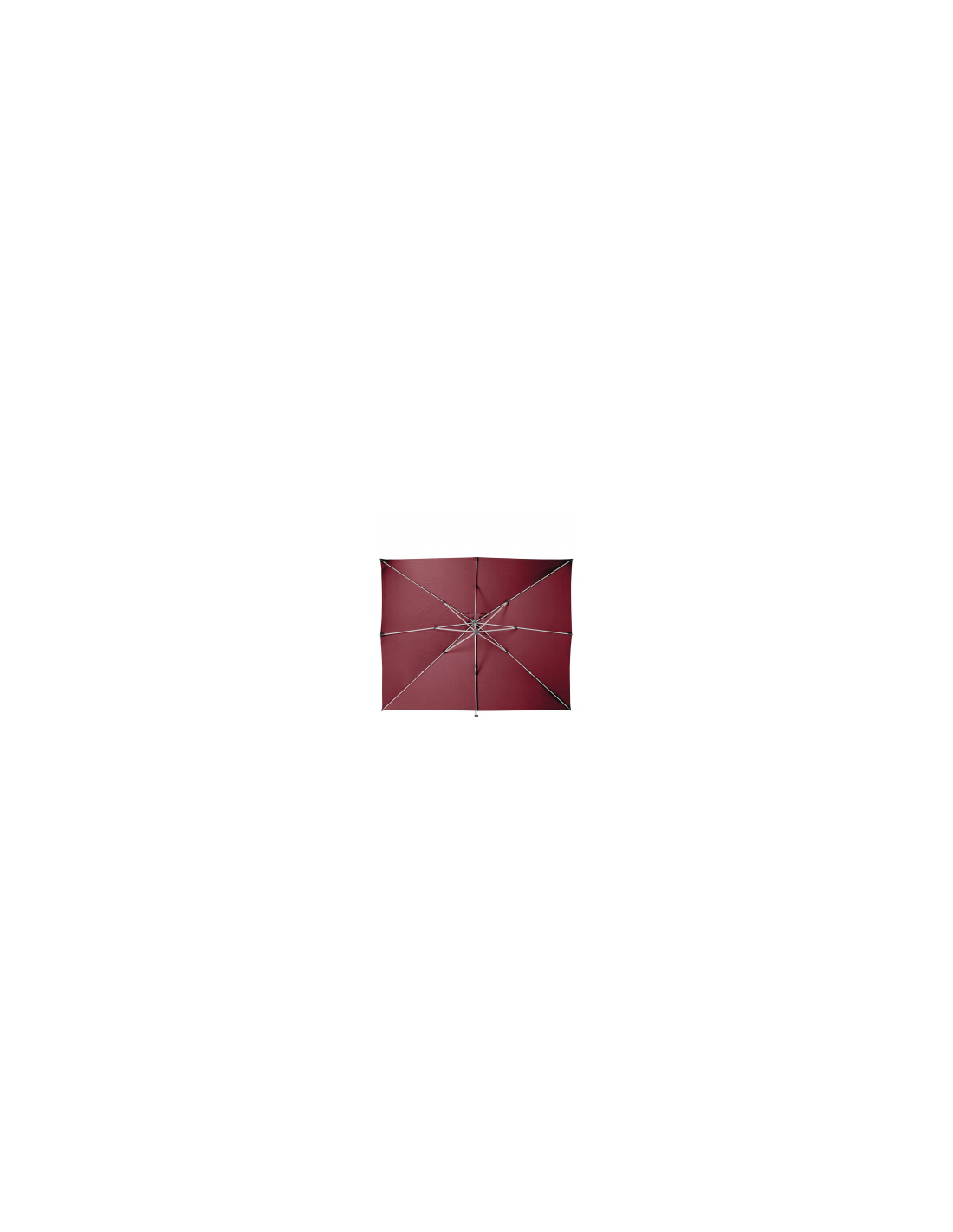 OMBRELLONE EQUADOR 3 X 4 BORDEAUX su TreG Ingrosso