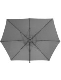 OMBRELLONE 171259A ELEA 3X4,2 ESAGONALE ARDESIA su TreG Ingrosso