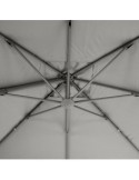 OMBRELLONE 171259A ELEA 3X4,2 ESAGONALE ARDESIA su TreG Ingrosso