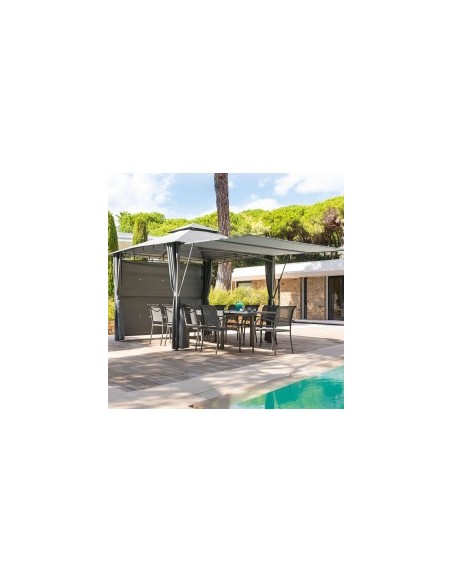 GAZEBO 149709 AMALYA 3X3 ARDESIA su TreG Ingrosso
