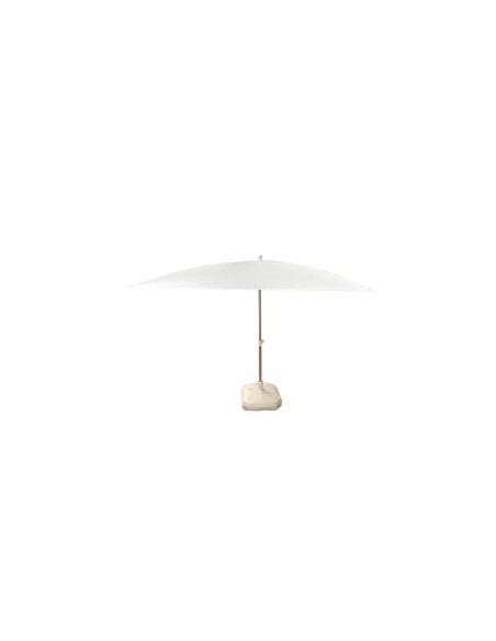 OMBRELLONE PONENTE OLEFIN BIANCO 2,5X2,5 su TreG Ingrosso