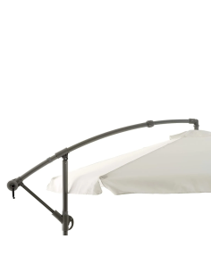 OMBRELLONE LUNA BIANCO 3 X 3 MT su TreG Ingrosso
