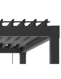 PERGOLA 0795804 GARDA 3X3 H2,4MT ANTRACITE