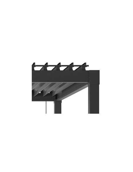 PERGOLA 0795804 GARDA 3X3 H2,4MT ANTRACITE