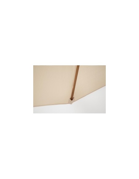 Ombrellone Palinuro 3m Beige/Naturale con Snodo, Struttura in Acciaio Trattato,  (base non inclusa)