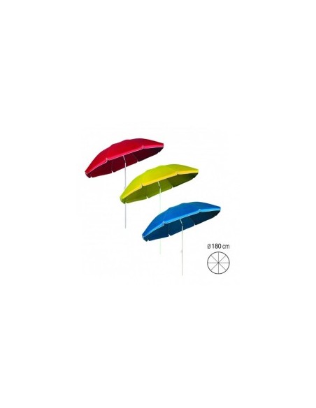 OMBRELLONE 782/20 NYLON D180CM COLORI ASSORTITI su TreG Ingrosso