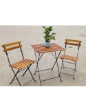 SET BISTRO TELFORD TAVOLO+2SEDIE 55X54CM