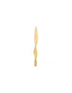 CANDELA FIAMMA LUCID H CM 29 X D 2,2 CM COLORE AVORIO ESPOSITORE RE...