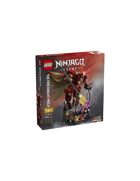 NINJAGO 71846 MECH CAVALIERE DEL FUOCO