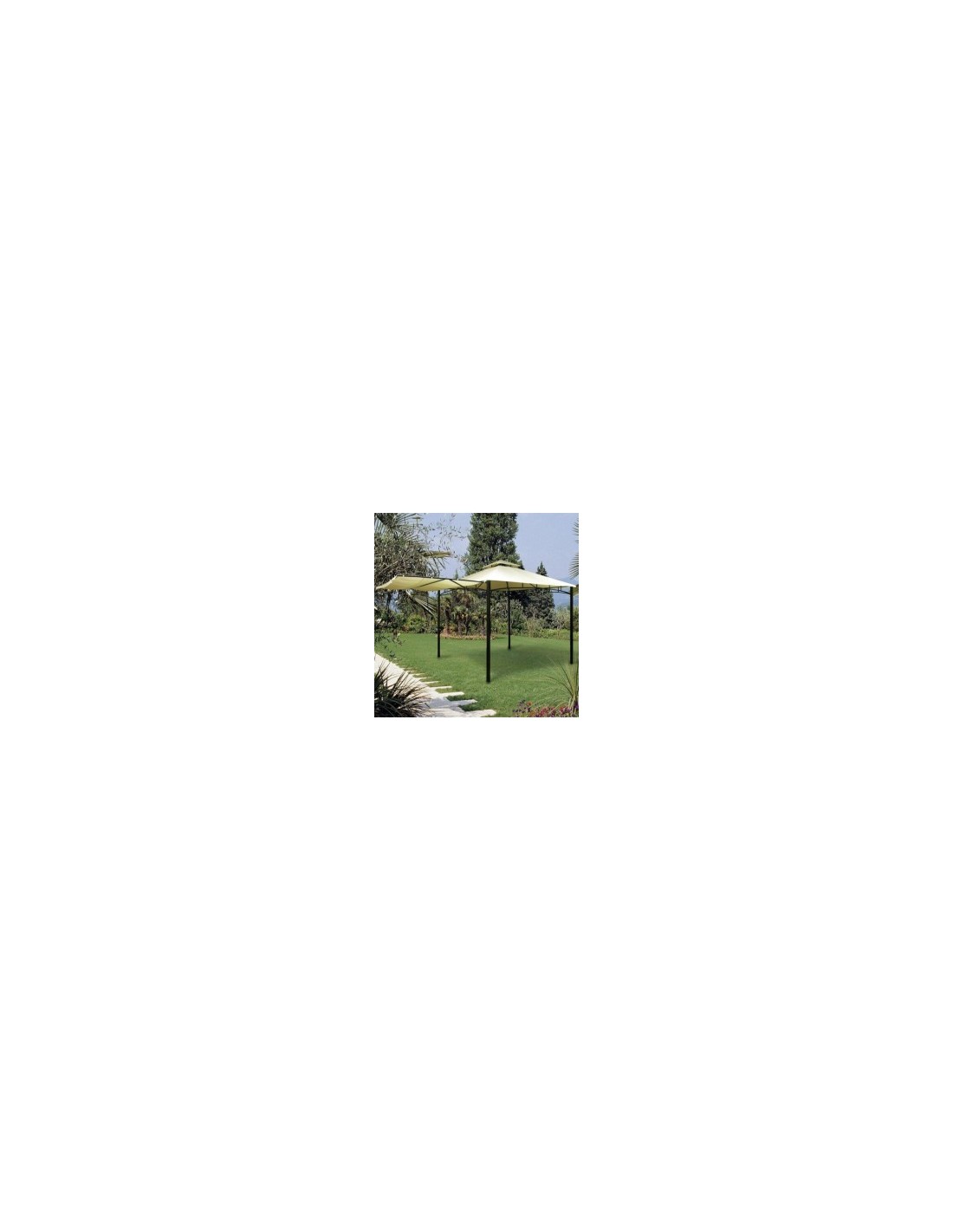 GAZEBO ANTIGUA 3,3 x 3,3 su TreG Ingrosso