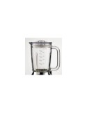 Frullatore Positano, tazza vetro 1,5L, 4 velocità, Pulse, tritaghiaccio, lame inox, design mediterraneo, elegante e potente