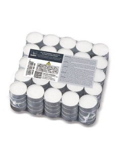 CONF 100 CANDELE 87605 TEALIGHT 3,6CM BIANCHI