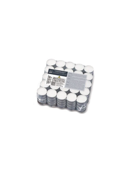 CONF 100 CANDELE 87605 TEALIGHT 3,6CM BIANCHI