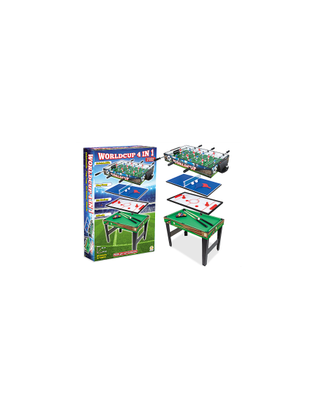 TAVOLO DA GIOCO 96X86X68CM 4IN1 LEGNO