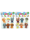 GOGO - CONF 6PZ CANI GOMMOSI ASSORTITO