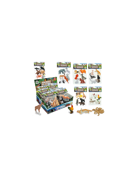 GEO NATURE - BLISTER ANIMALI DEL MONDO ASSORTITO