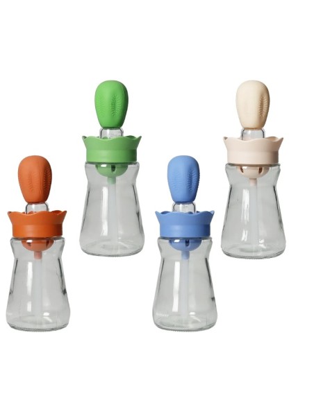 51016 OLIERA VETRO C/DOSAT E PENNELLO SILICONE