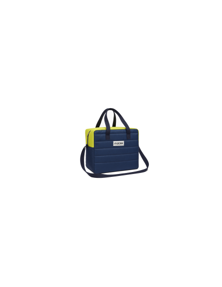 Borsa Termica, Puffy, 24L, 38x18,5x34 cm, Arancione o Blu, Isolamento Massimo