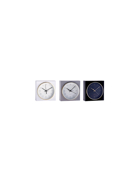 OROLOGIO SVEGLIA 111826 PLASTICA/ALLUMINIO D16,5CM ASSORTITO