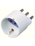 ADATTATORE SCHUKO E259 16A BIANCO