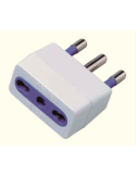 ADATTATORE SPINA E275 10/16A BIANCO