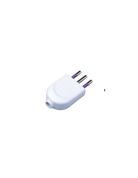 SPINA E251 2PRESE + T16A BIANCO