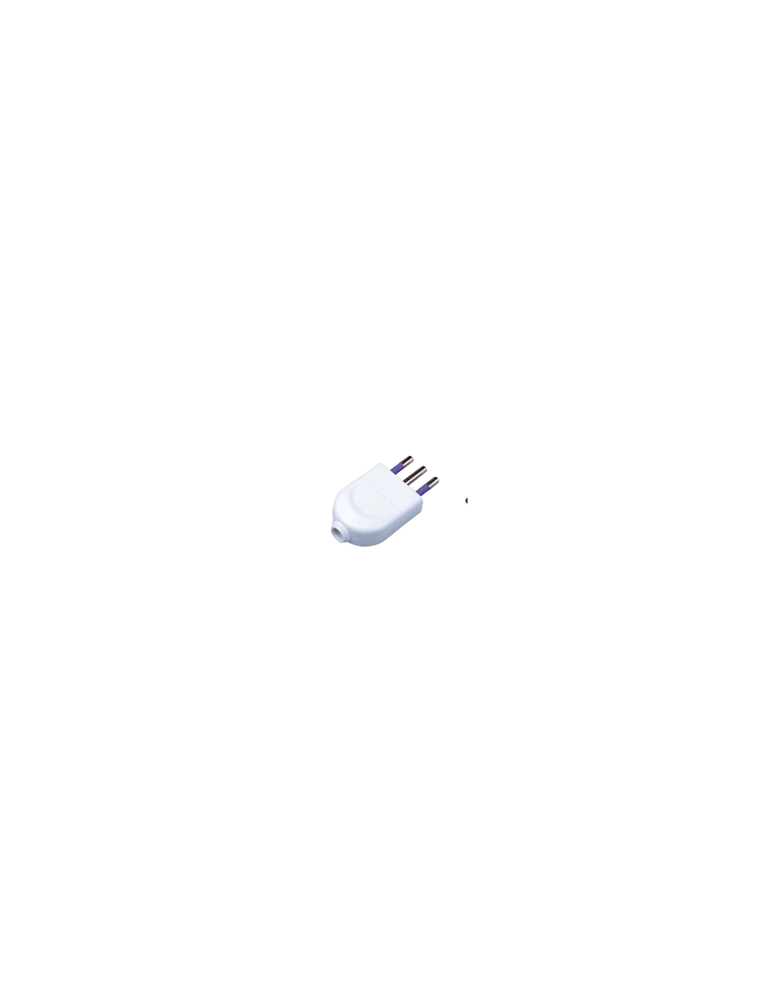 SPINA E251 2PRESE + T16A BIANCO
