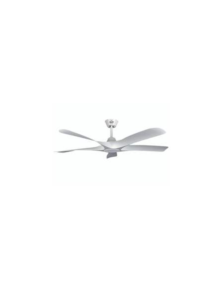 VENTILATORE DA SOFFITTO PALE BIANCHE D142CM CON LUCE LED