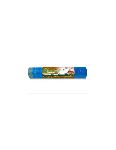 CONF 10 SACCHI PATT AZZURRO 110LT 70X110