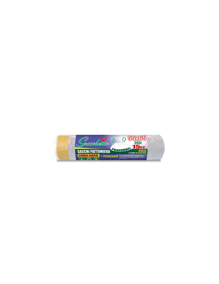 CONF 15 SACCHI PATT NEUTRO 35LT 55X65 PROFUMATI
