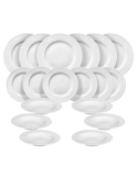 SERVIZIO TAVOLA 18PZ MILANO BIANCO