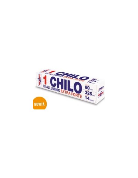 ROTOLO ALLUMINIO 1 CHILO 80MT 5017/300