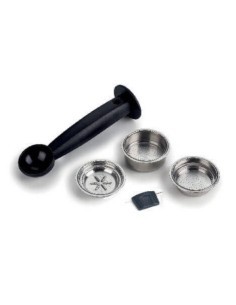 MACCHINA CAFFE 1380 ESPRESSO 1300W 1,1LT INOX su TreG Ingrosso