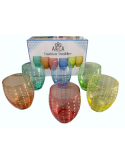 FASHION CONF 6 BICCHIERI TUMBLER 37CL MULTICOLOR