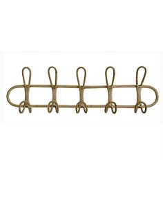 APPENDIABITI PARETE PP220388 5P RATTAN 65X5X20CM