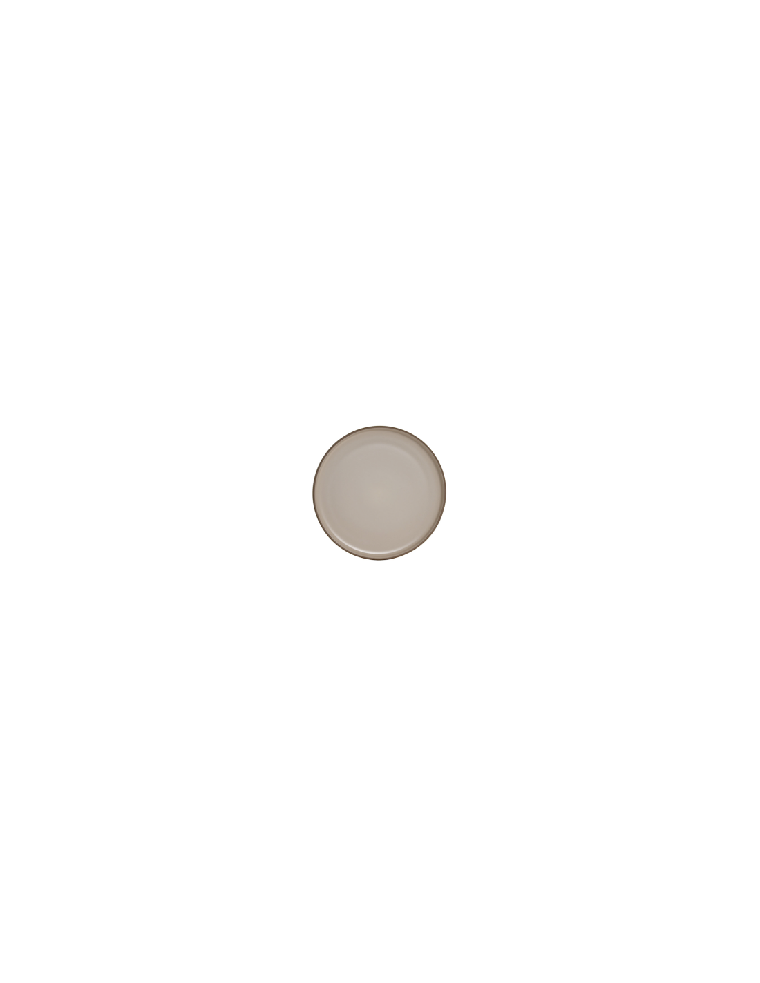 PIATTO PIANO PC219731 GRES 20CM BEIGE