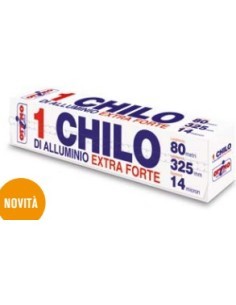 ROTOLO ALLUMINIO 1 CHILO 80MT 5017/300