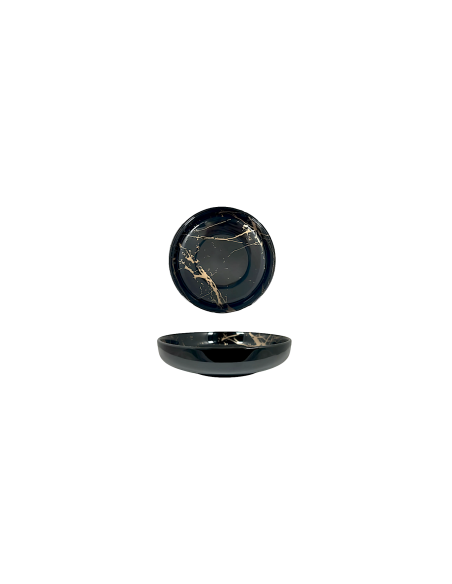 MARBLE NERO PIATTO FONDO 20CM