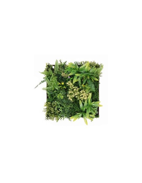 QUADRO PIANTE ARTIFICIALI 50X50 JUNGLE