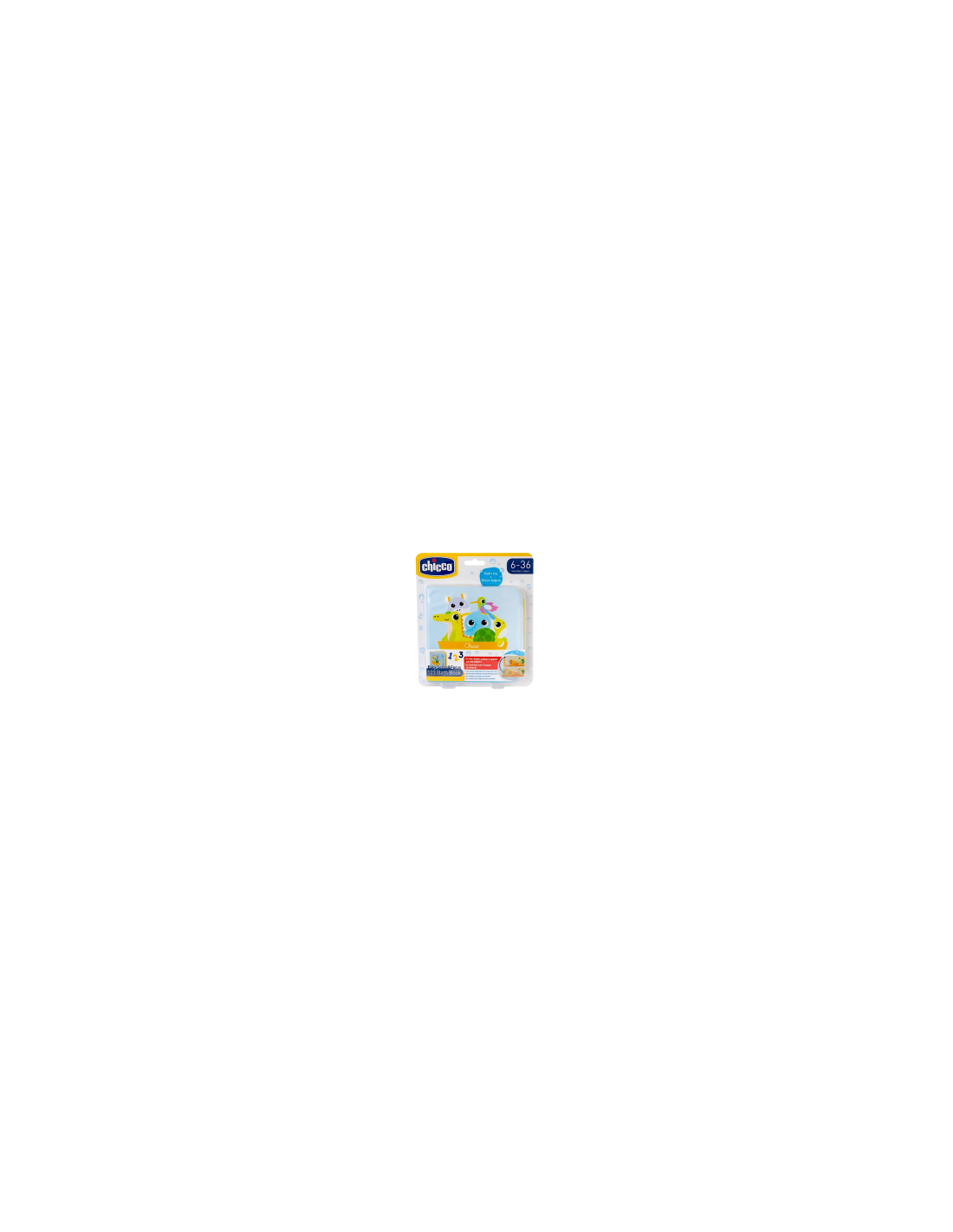 123 Libro Bagno Chicco – Gioco Educativo per il Bagnetto (6-36 mesi)