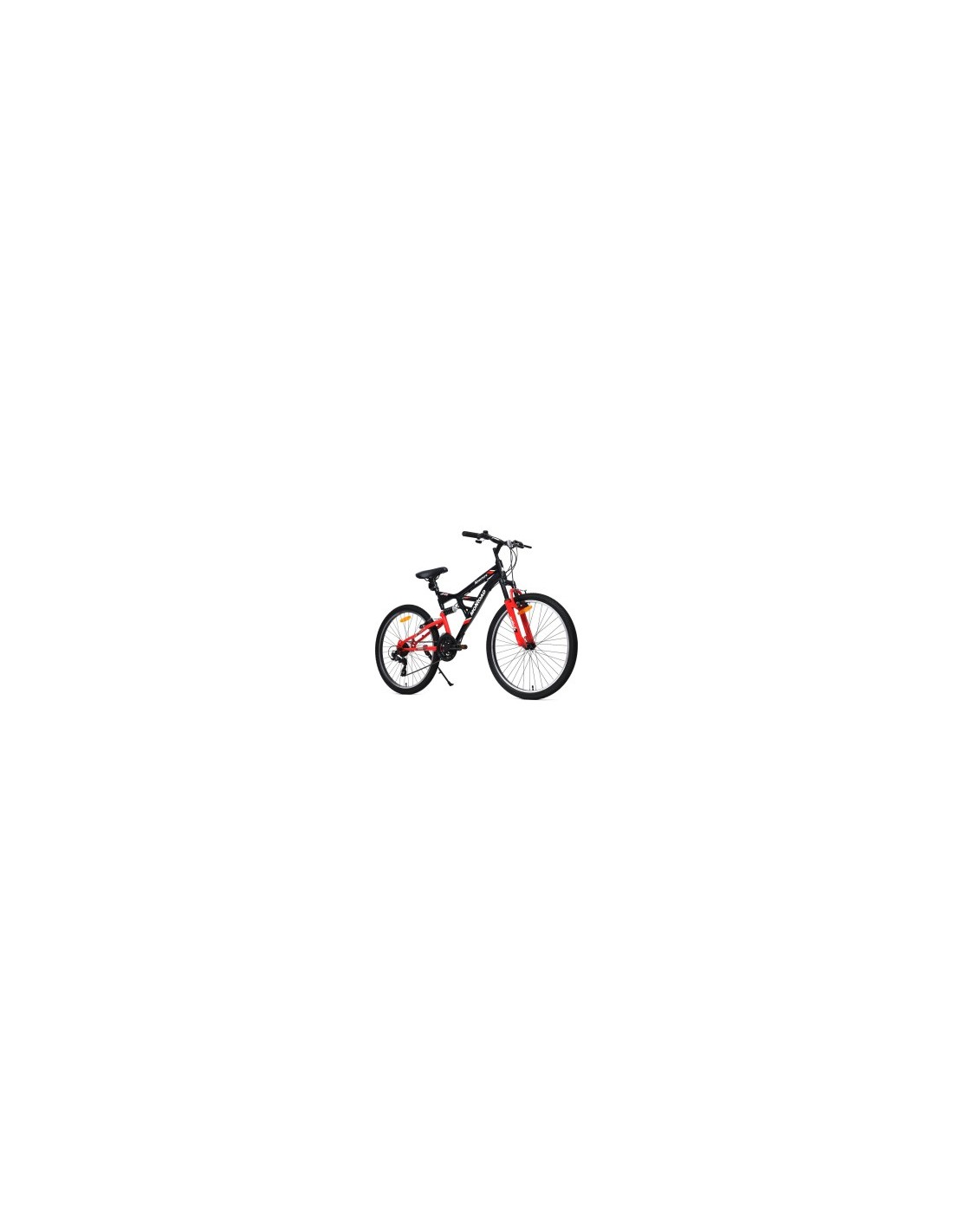 Bicicletta Adventure 26, telaio acciaio, ruote 26 pollici, cambio Shimano 18 velocità, forcella ammortizzata
