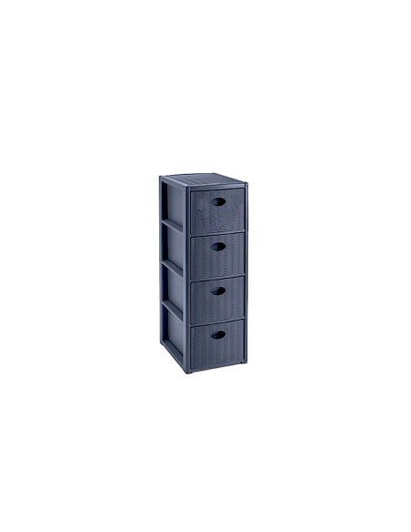 CASSETTIERA 30303 ELEGANCE SLIM 4C BLU NAVY