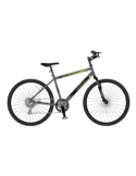 Bicicletta Urban 26, city bike 26 pollici, telaio in acciaio, cerchi a raggi, cambio Shimano 18 velocità, bici uomo donna
