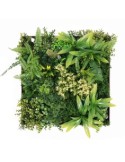 QUADRO PIANTE ARTIFICIALI 50X50 JUNGLE